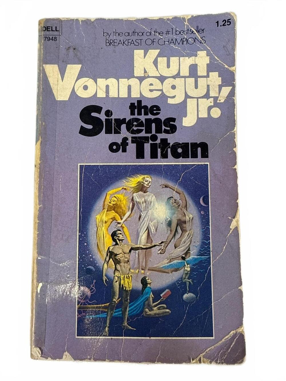The Sirens of Titan by Kurt Vonnegut Jr. Vintage Paperback Book